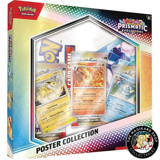 Scarlet & Violet Prismatic Evolutions Poster Collection