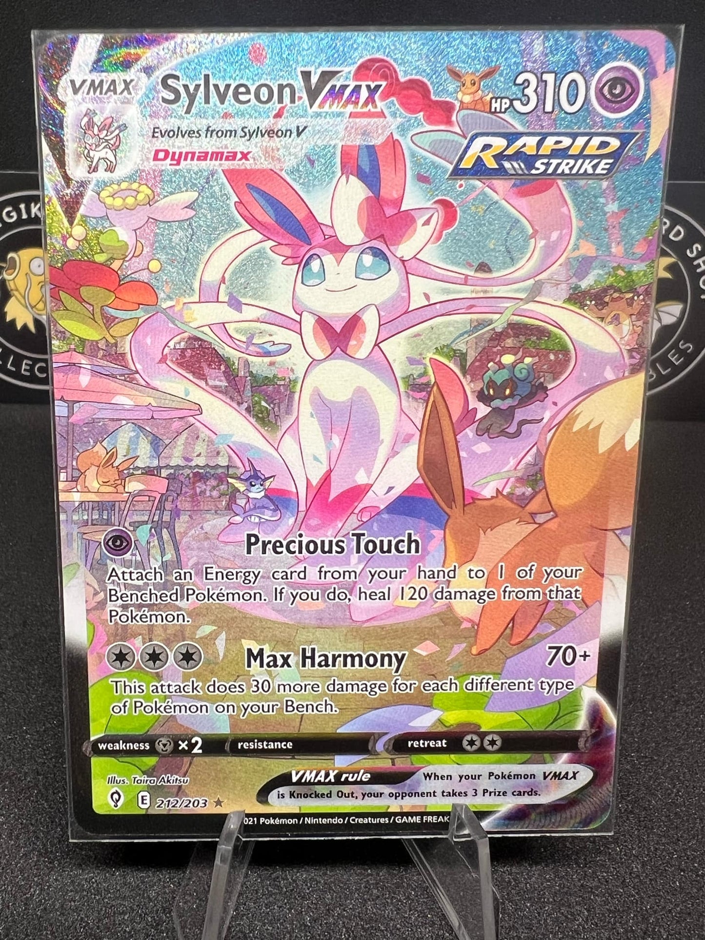 SYLVEON VMAX - 212/209 - EVOLVING SKIES