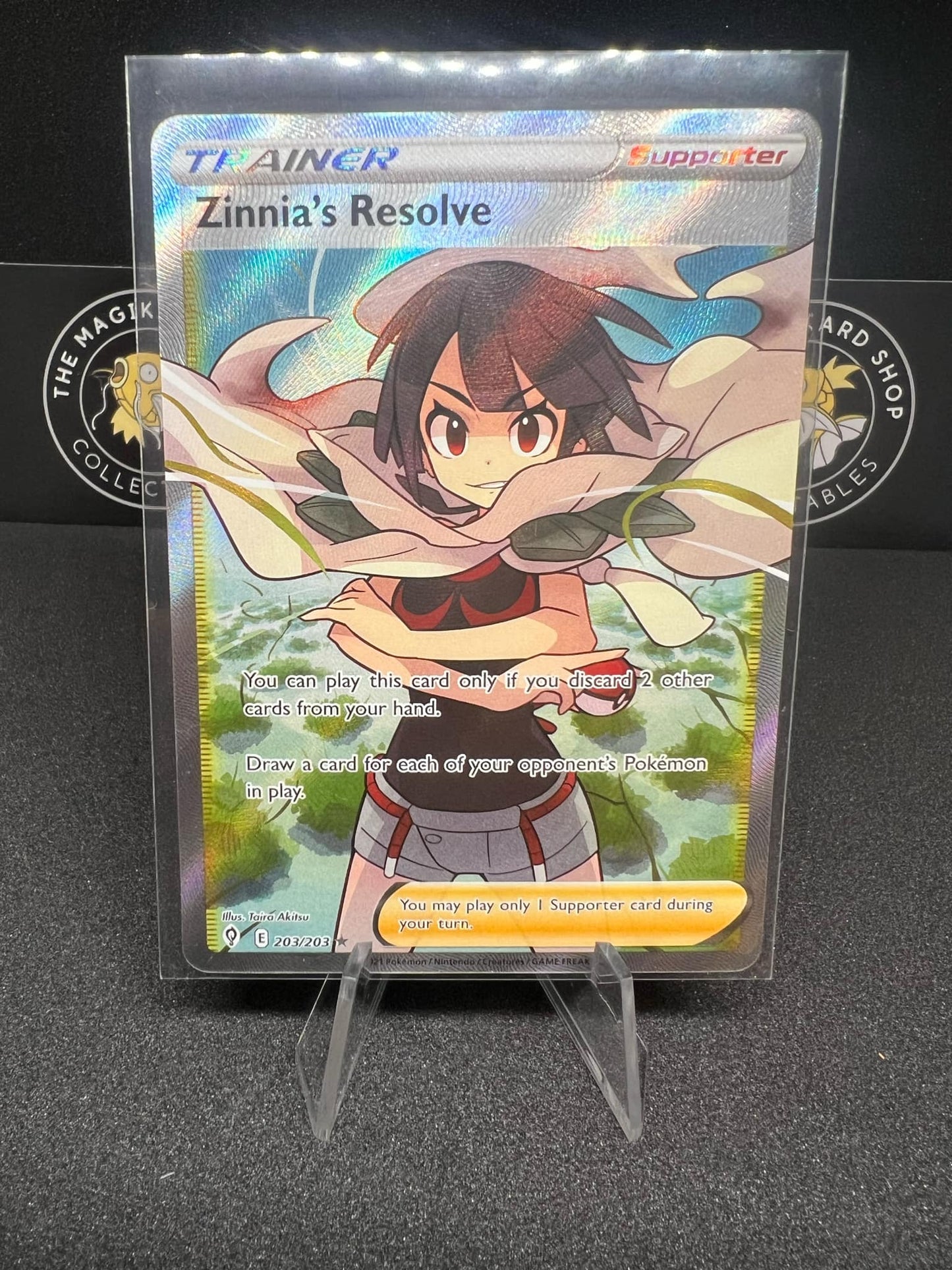 ZINNIA'S RESOLVE - 203/203 - EVOLVING SKIES