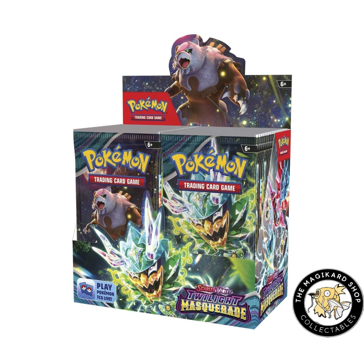 Scarlet & Violet-Twilight Masquerade Booster Display Box (36 Packs)